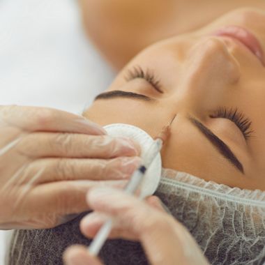 Botulinum toxin injections for the correction of dynamic wrinkles