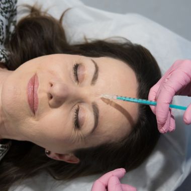 Botulinum toxin injections for the correction of dynamic wrinkles